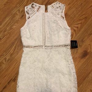 White lace lulu dress
